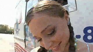 I scream you scream this teen slut screams for man cream BoysIQ Sex video porn video